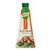 Knorr Creamy Blue Cheese Salad Dressing 340ml bottle with salad and strawberries image