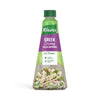 Knorr Greek Creamy Salad Dressing 340ml bottle with green and purple label.