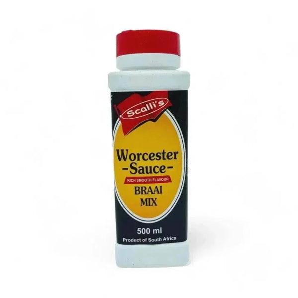 Scalli’s Worcester Sauce Braai Spice 500ml bottle