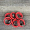 Serviette Rings - Pink Large Beads - 6 pack - "Made with Love" - Something From Home - South African Shop