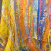 Neck Scarf - Silk Feel Multicoloured Pattern - Something From Home - South African Shop