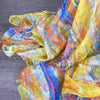 Neck Scarf - Silk Feel Multicoloured Pattern - Something From Home - South African Shop