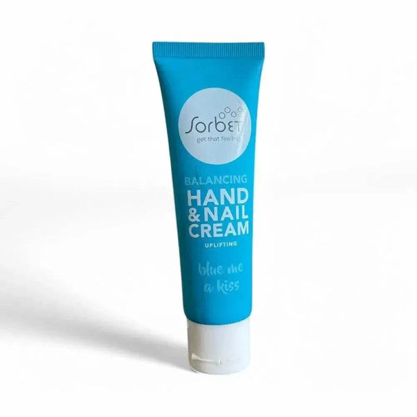 Sorbet Hand & Nail Cream Balancing 75ml with Rosemary, Starflower Oil, and Pearl Extract for moisturizing and nourishing hands and nails