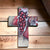 Inge's Art Wooden Cross with Pomegranate (30cm) - Something From Home - South African Shop