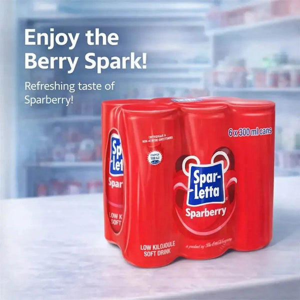 Sparletta Sparberry - 300ml (6-pack) Facebook Ad