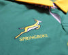 2026 Nike Springboks Home Stadium jersey in green and gold with Springbok crest and Nike logo, size 2X-Large
