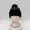 Cotton Road Knitted Beanie with Faux Pearls - Black - Something From Home - South African Shop