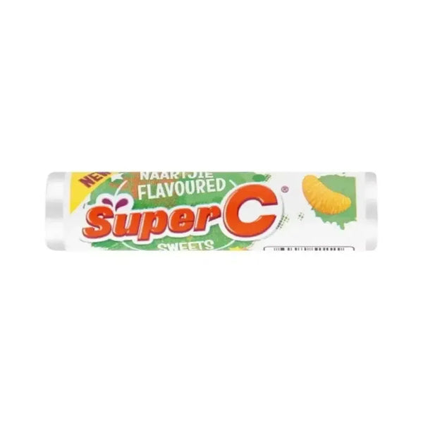 Super C Naartjie 36g vitamin C energy boost candy packet