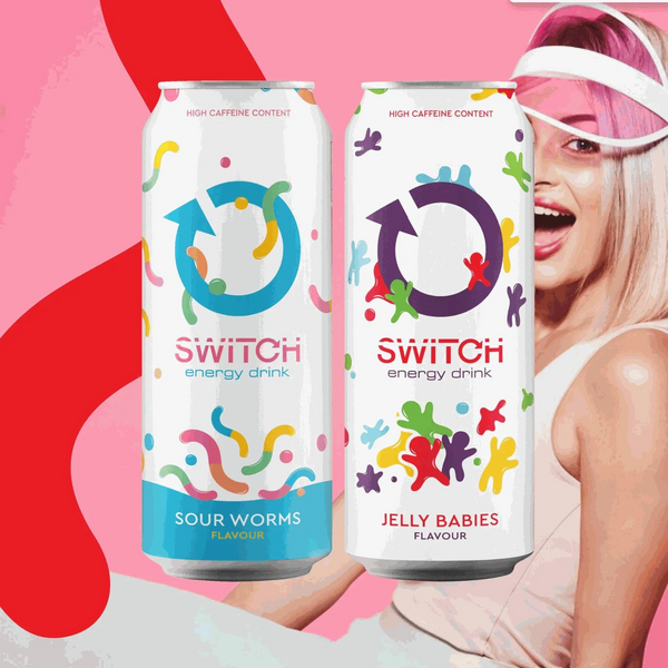 Switch Energy Drink Jelly Babies Limited Edition - 500ml Can