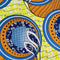 Tablecloth - Orange, Blue and Lime - Something From Home - South African Shop