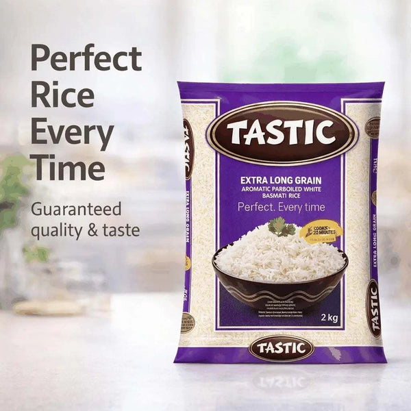 Tastic Rice Extra Long Grain Aromatic White Basmati Rice - 2kg * Facebook Ad