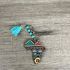 Key Tags - Tradition in Africa Shaped Like Africa (Black) - Something From Home - South African Shop