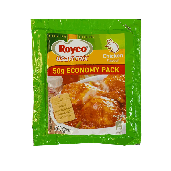 Royco Usavi Mix Chicken Flavour 50g powdered seasoning for rich homemade meals