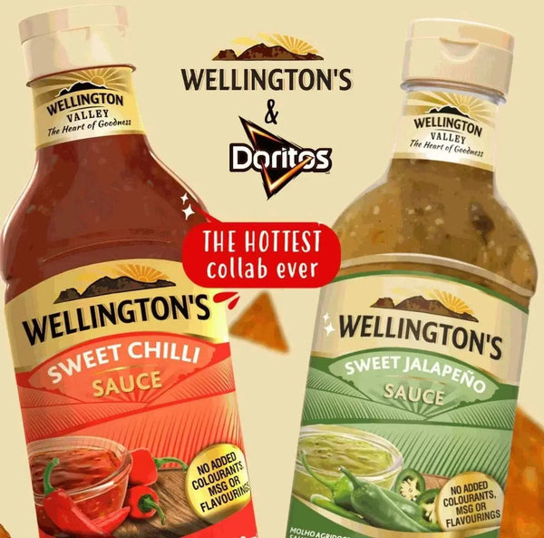 Wellington Sweet Jalapeño Sauce 700ml product label