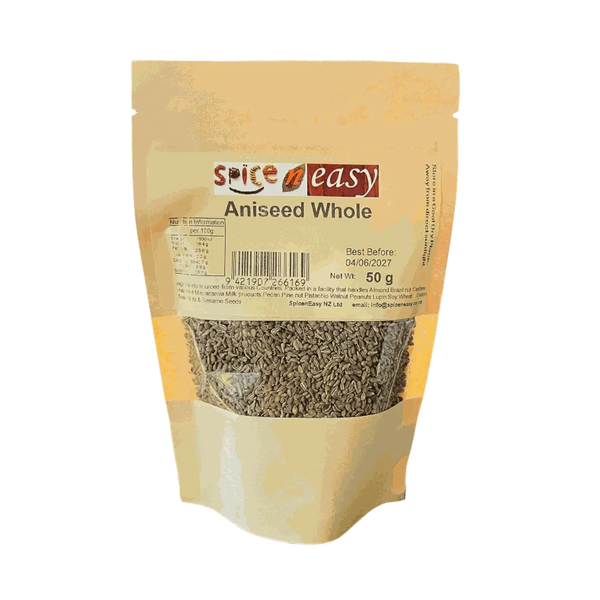 Spice n Easy Whole Aniseed 50g pouch