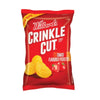 Willards Crinkle Cut Tomato flavored potato chips 120g pack with thick-cut and tangy taste