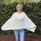 Winter Poncho - Cream - Something From Home - South African Shop