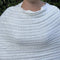 Winter Poncho - Cream - Something From Home - South African Shop