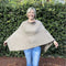 Winter Poncho - Light Brown - Something From Home - South African Shop