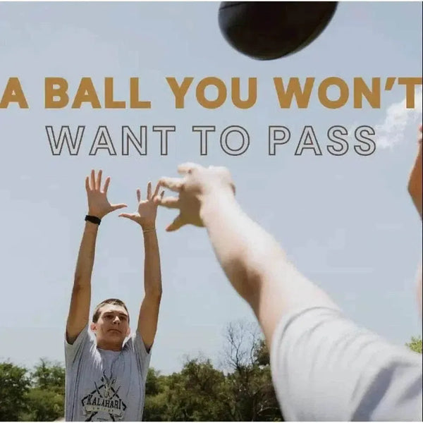 Woesmooi Genuine Leather Rugby Ball replica made from premium leather for authentic awards and team recognition