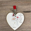 Key Tag - Wooden Heart The Remembered - Something From Home - South African Shop