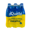 aQuellé Flavoured Sparkling Water - Pineapple (Pack of 6 x 500ml)