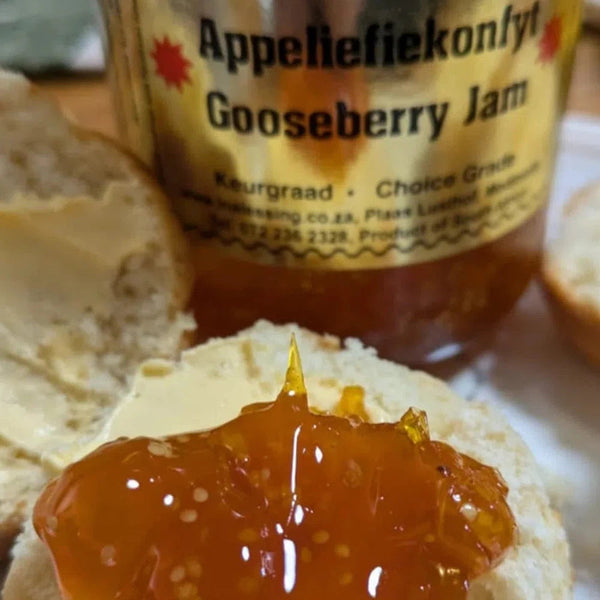 Ina Lessing Jam Gooseberry - 410ml - Something From Home - South African Shop