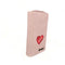 Cotton Road Large Wallet - Pink PU Leather with Red Heart - Something From Home - South African Shop