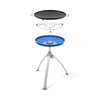 CADAC Skottel Braai outdoor cooking equipment with skottel top, pot stand, and tripod design, ideal for versatile barbecue use.