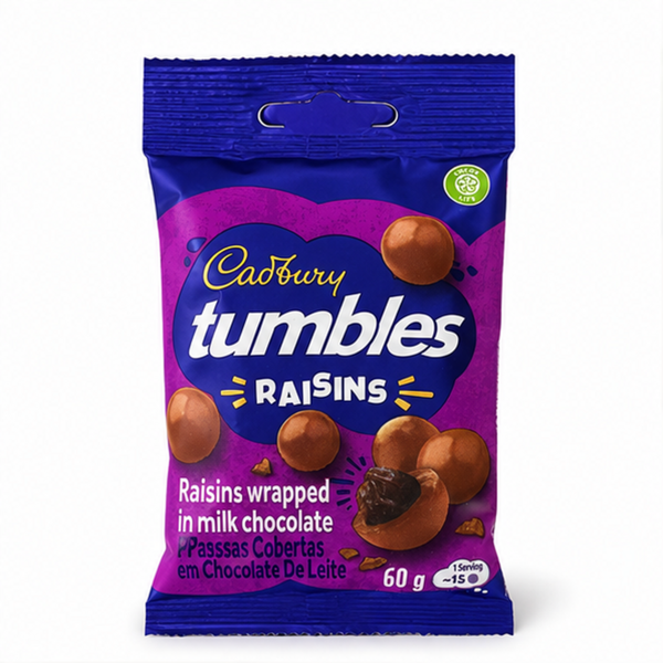 Cadbury Tumbles Raisins 60g pouch
