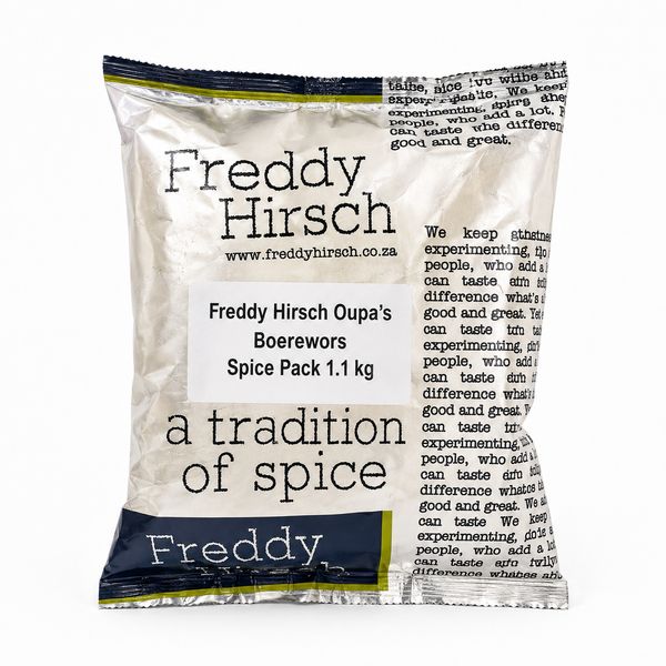 Freddy Hirsch Oupa's Boerewors Spice Pack 1.1kg