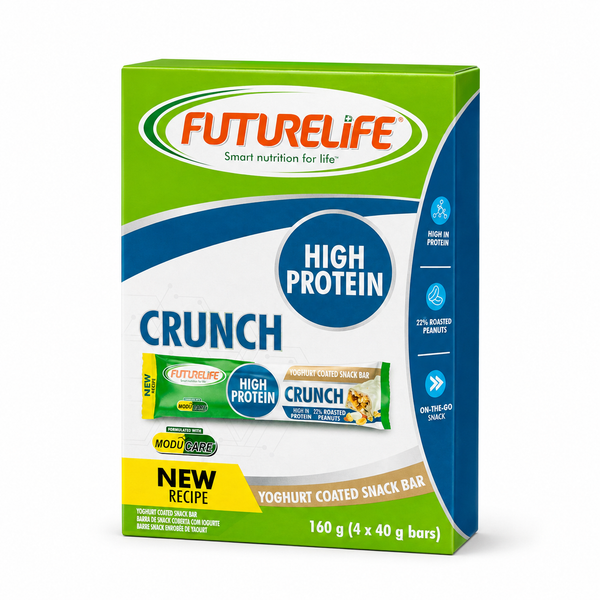 Futurelife High Protein Crunch yoghurt-coated snack bars 160g hero