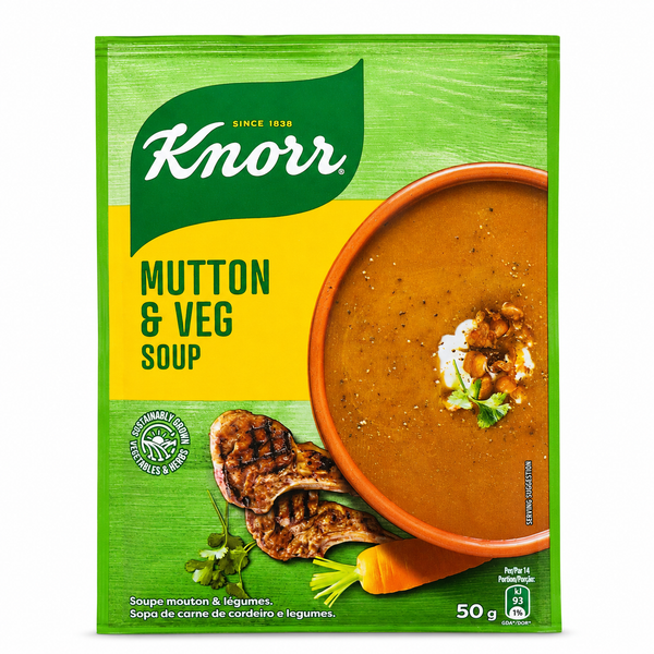 Knorr Mutton & Veg Soup 50g sachet