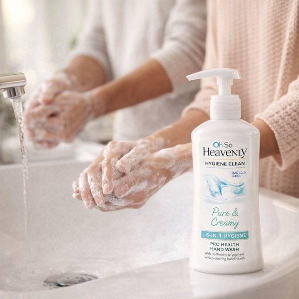 Oh So Heavenly Hygiene Clean Hand Wash - Pure & Creamy (200ml) Facebook Ad