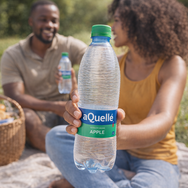 aQuellé Flavoured Sparkling Water - Apple 500ml Facebook Ad