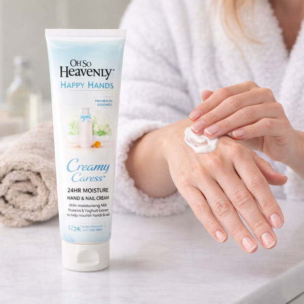 Oh So Heavenly Happy Hands Hand Cream - Creamy Caress (140ml) Facebook Ad