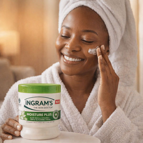 Ingrams Camphor Cream Moisture Aloe Vera & Vitamin E - 450ml Facebook Ad