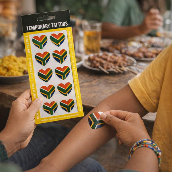 Olive Temporary Tattoo Strips SA Hearts Facebook Ad