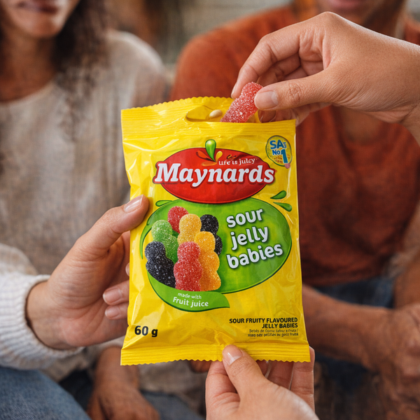Maynards Sour Jelly Babies - 60g Facebook Ad