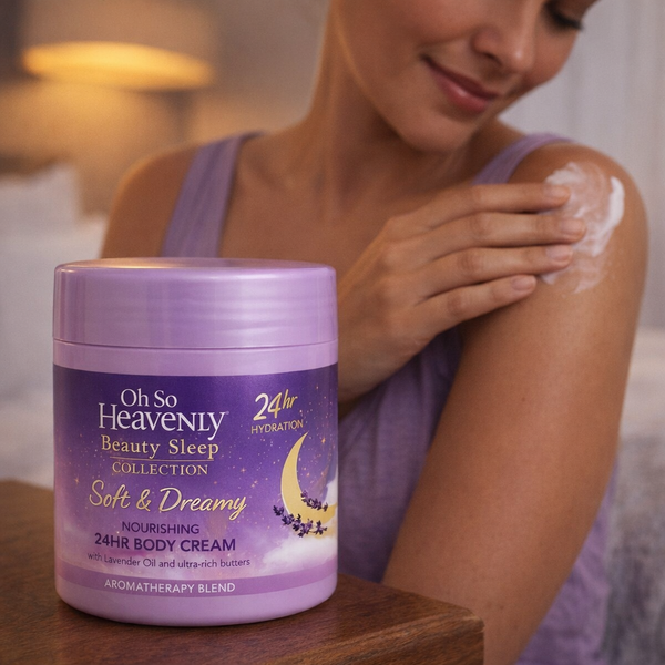 Oh So Heavenly Beauty Sleep Collection Body Cream - Soft & Dreamy (470ml) Facebook Ad