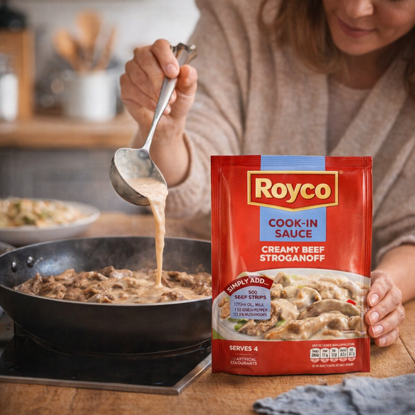 Royco Cook-in-Sauce Creamy Beef Stroganoff - 50g Facebook Ad