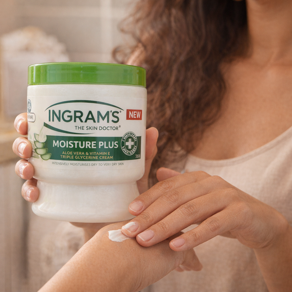 Ingrams Camphor Cream Moisture Aloe Vera & Vitamin E - 450ml Facebook Ad
