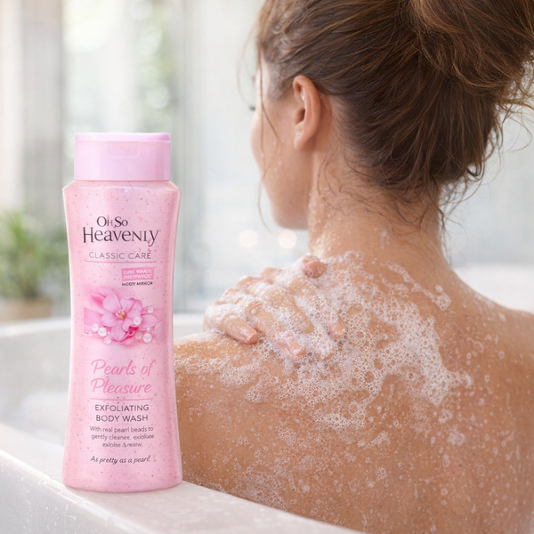 Oh So Heavenly Classic Care Exfoliating Body Wash- Pearls of Pleasure (375ml) Facebook Ad