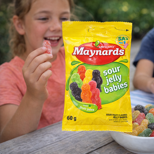 Maynards Sour Jelly Babies - 60g Facebook Ad