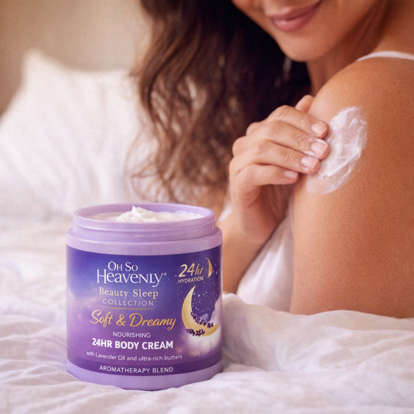Oh So Heavenly Beauty Sleep Collection Body Cream - Soft & Dreamy (470ml) Facebook Ad