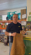 Woesmooi Genuine leather Apron - Brown *