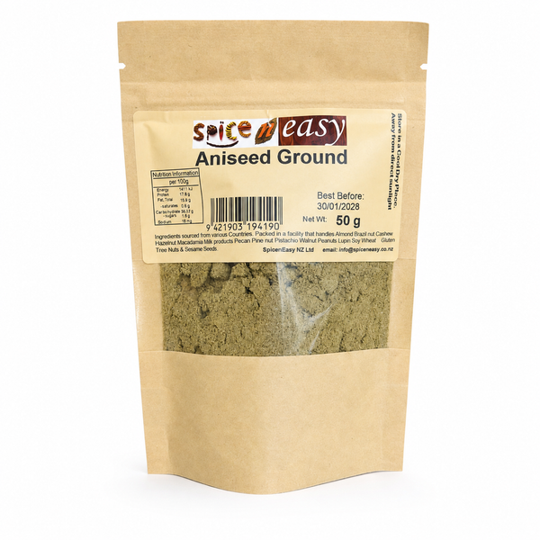 Spice n Easy Ground Aniseed 50g pouch
