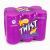 Twist Sparkling Low-Kilojoule Granadilla Flavoured Drink six pack of 300ml cans