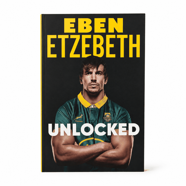 Signed biography of Eben Etzebeth Unlocked Watertand Wenners