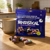 Woolworths Fantastical 150g mini chocolate slabs served with coffee